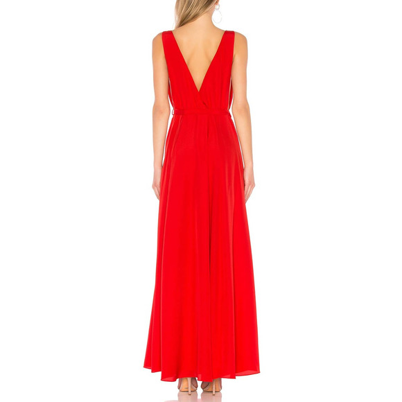 Lovers + Friends Leah Gown in Red Rose - Picture 8 of 10
